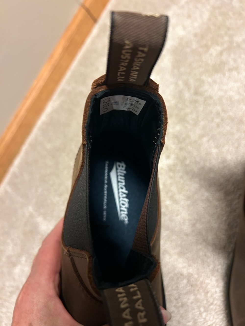 NEW Blundstone Chelsea #1609 Boot, Brown, AU 7/US Mens 8, Women 10/Euro 41 - Picture 6 of 8